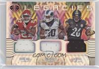 Kareem Hunt, Le'Veon Bell, Todd Gurley II #/50