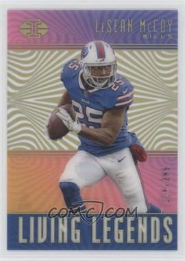 2018 Panini Illusions - Living Legends - Gold #LL-LM - LeSean McCoy /299