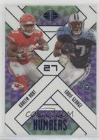 Eddie George, Kareem Hunt #/149