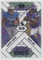 Dalvin Cook, Kerryon Johnson #/149