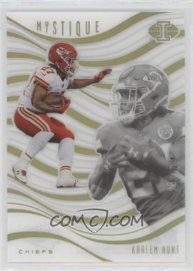 2018 Panini Illusions - Mystique - Gold #MQ-KH - Kareem Hunt /299