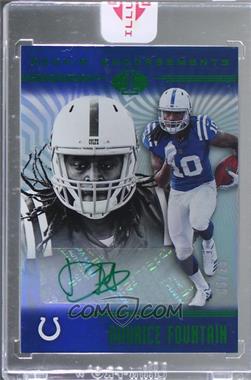 2018 Panini Illusions - Rookie Endorsements - Green Autographs #RE-DF - Daurice Fountain /25 [Uncirculated]