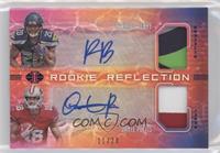 Dante Pettis, Rashaad Penny #/20