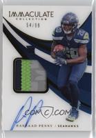 Rookie Patch Autographs - Rashaad Penny #/99