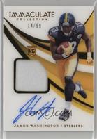 Rookie Patch Autographs - James Washington #/99