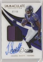 Rookie Patch Autographs - Jaleel Scott #/99