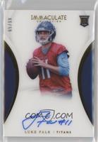 Rookie Autographs - Luke Falk #/99