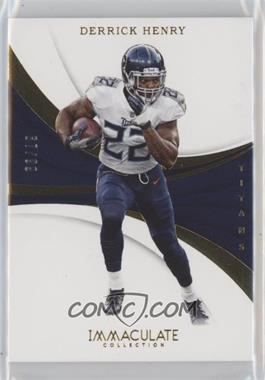 2018 Panini Immaculate Collection - [Base] #28 - Derrick Henry /99