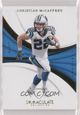 2018 Panini Immaculate Collection - [Base] #74 - Christian McCaffrey /99