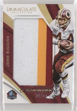 2018 Panini Immaculate Collection - Immaculate HOF Jerseys - Prime #HOF-16 - John Riggins /10