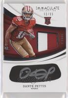 Dante Pettis #/99