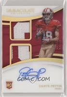 Dante Pettis [Noted] #/25