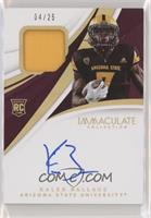Immaculate Signature Rookie Patches - Kalen Ballage #/25