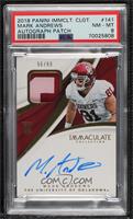 Immaculate Signature Rookie Patches - Mark Andrews [PSA 8 NM‑MT…