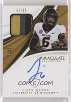 Immaculate Signature Rookie Patches - J'Mon Moore [Noted] #/99