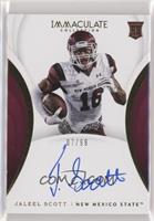 Rookie Autographs - Jaleel Scott [Noted] #/99