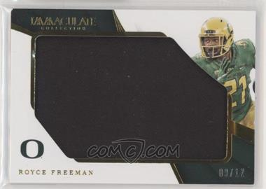 2018 Panini Immaculate Collection Collegiate - RPS Rookie Player Caps #35 - Royce Freeman /12