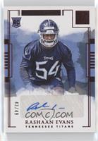 Rookie Autographs - Rashaan Evans #/49