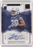 Rookie Autographs - Jordan Wilkins #/49