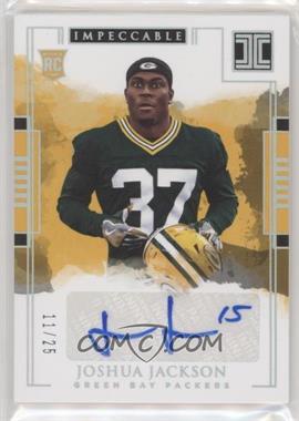 2018 Panini Impeccable - [Base] - Silver #159 - Rookie Autographs - Joshua Jackson /25