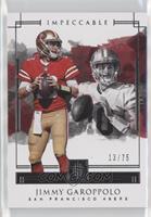 Jimmy Garoppolo #/75