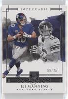 Eli Manning #/75