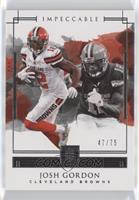 Josh Gordon #/75