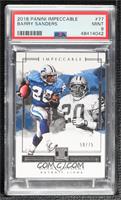 Barry Sanders [PSA 9 MINT] #/75