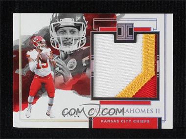 2018 Panini Impeccable - Jerseys - Silver #2 - Patrick Mahomes II /10 [EX to NM]