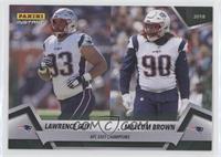 AFC East Champions - Lawrence Guy, Malcom Brown #/10