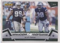 NFC East Champions - Antwaun Woods, Tyrone Crawford #/10