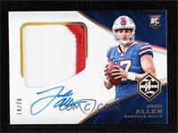 Rookie Patch Autograph Variation - Josh Allen #/20