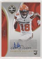 Rookie Autograph - Damion Ratley #/50