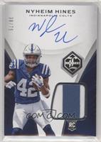 Rookie Patch Autograph - Nyheim Hines #/75