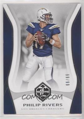 2018 Panini Limited - [Base] - Silver Spotlight #54 - Philip Rivers /99