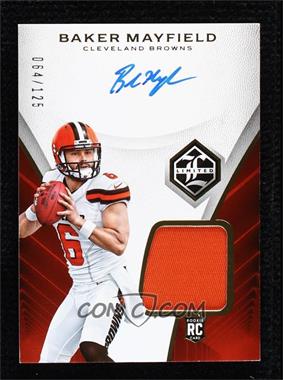 2018 Panini Limited - [Base] #101 - Rookie Patch Autograph - Baker Mayfield /125