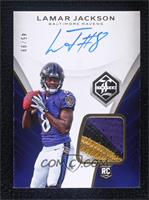 Rookie Patch Autograph - Lamar Jackson #/99