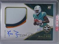 Rookie Patch Autograph Variation - Kalen Ballage [Uncirculated] #/149