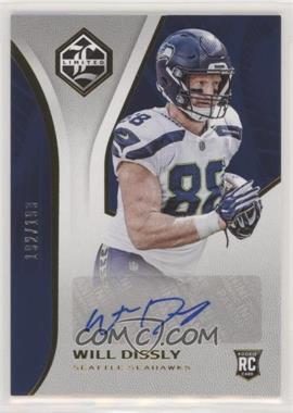 2018 Panini Limited - [Base] #178 - Rookie Autograph - Will Dissly /199