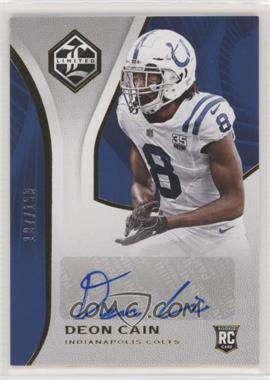 2018 Panini Limited - [Base] #187 - Rookie Autograph - Deon Cain /199