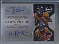 Courtland Sutton, DaeSean Hamilton #/35