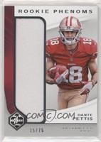 Dante Pettis #/75