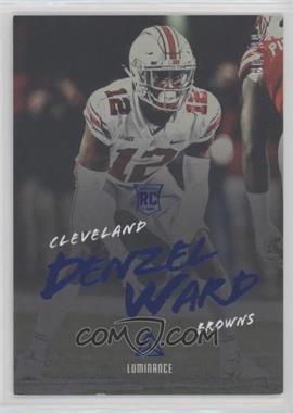 2018 Panini Luminance - [Base] - Blue Luminance #129 - Rookie - Denzel Ward /99