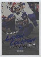 Rookie - Lavon Coleman #/99