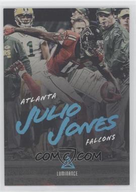 2018 Panini Luminance - [Base] - Platinum Blue Luminance #46 - Julio Jones /25