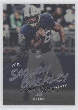 2018 Panini Luminance - [Base] #191 - Rookie - Saquon Barkley