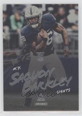 2018 Panini Luminance - [Base] #191 - Rookie - Saquon Barkley