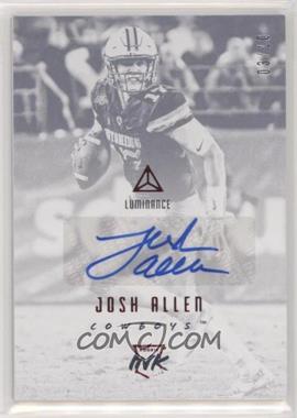 2018 Panini Luminance - Rookie Ink - Red #RI-JOS - Josh Allen /10