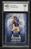 Jared Goff [BCCG 10 Mint or Better]