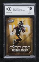 Antonio Brown [BCCG 10 Mint or Better]